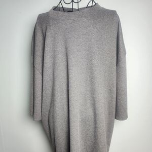 Knickerbocker Ribbed Tee Mens XL Gray NWT Minimalist Streetwear